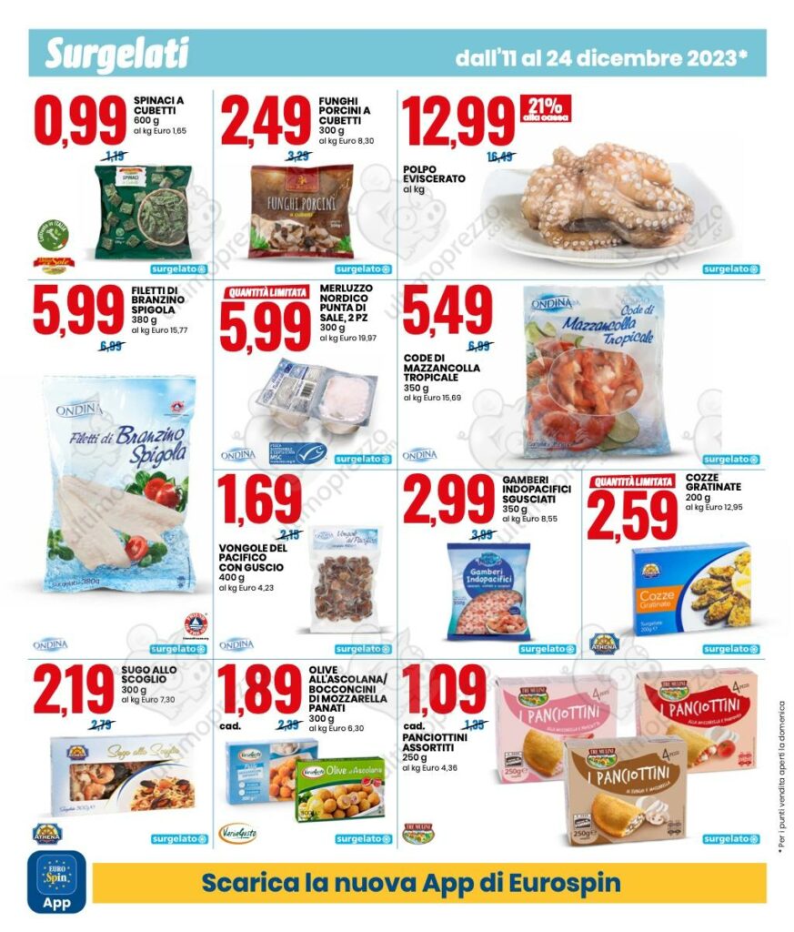 volantino Eurospin 11 dicembre 2023 pagina 10