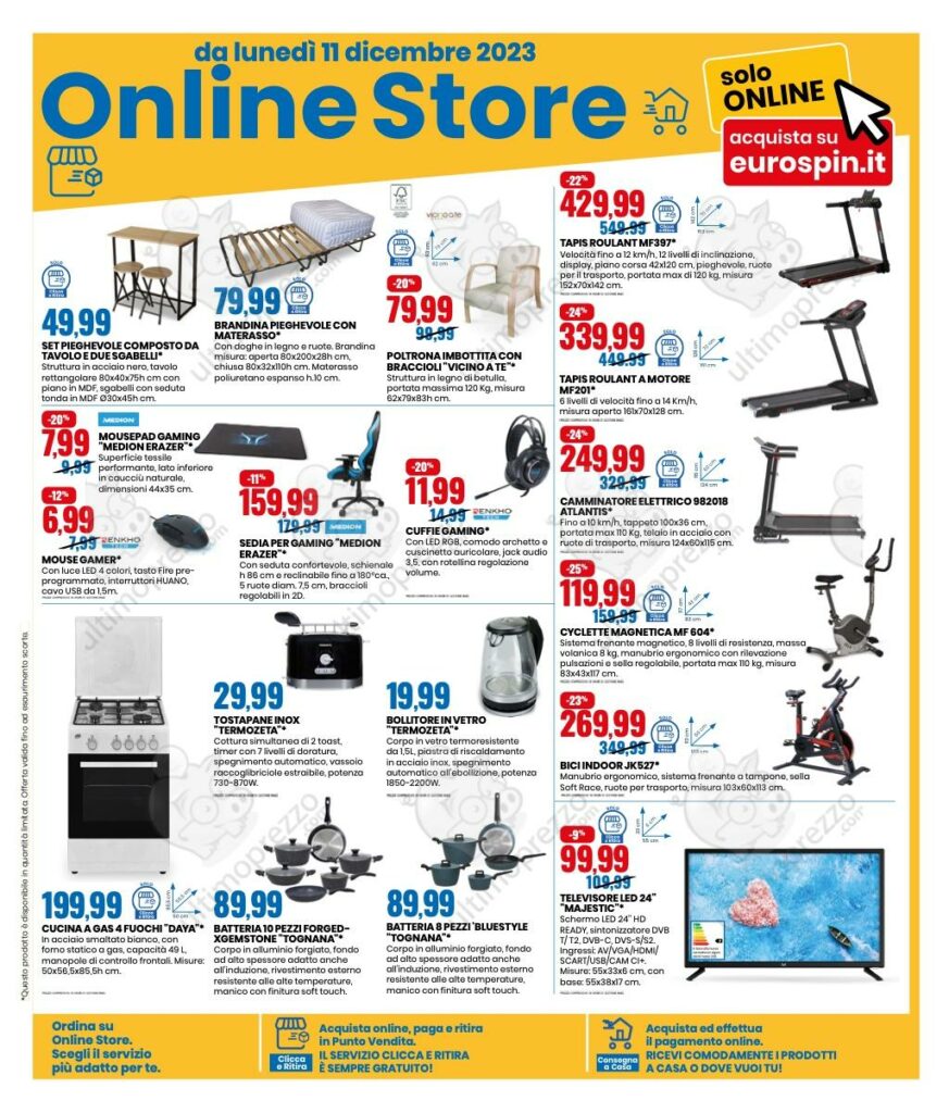 volantino Eurospin 11 dicembre 2023 pagina 17