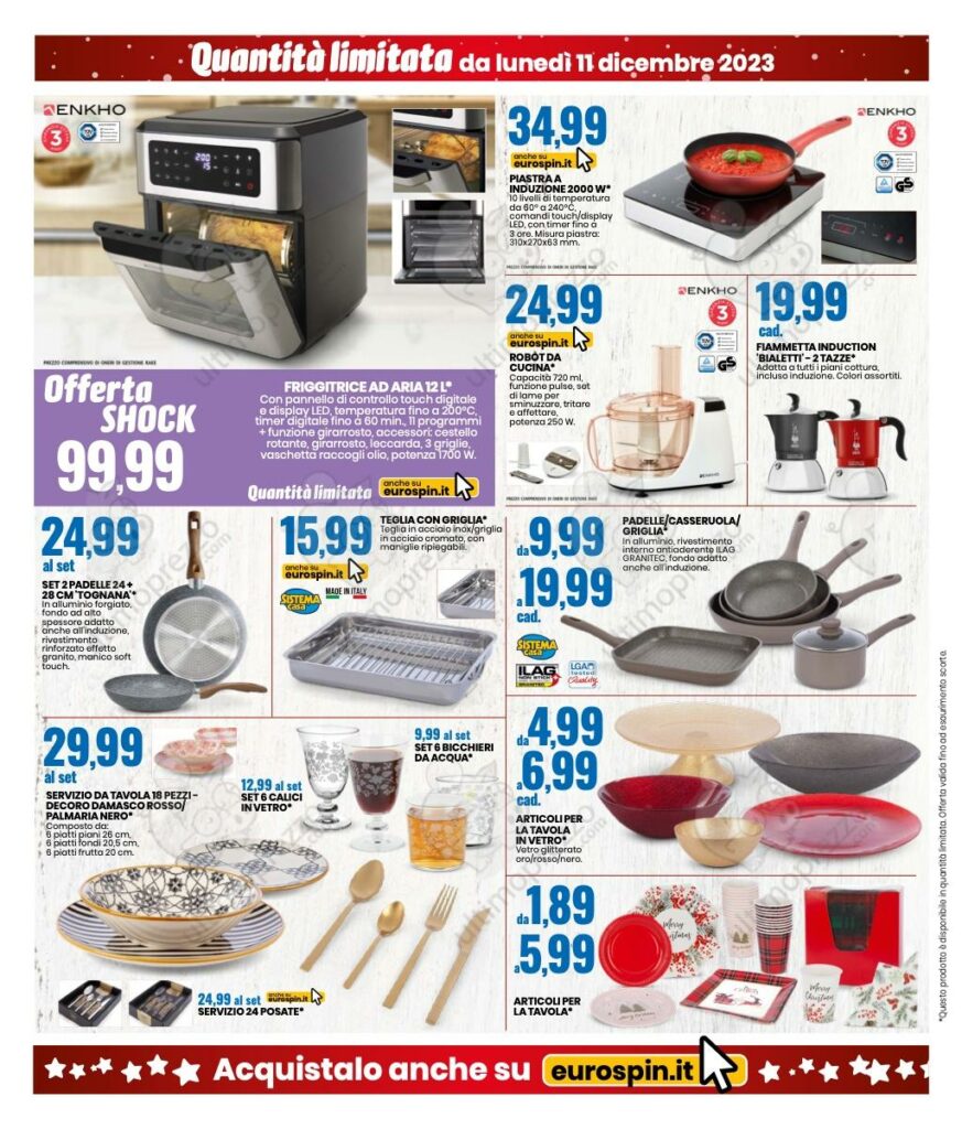 volantino Eurospin 11 dicembre 2023 pagina 18