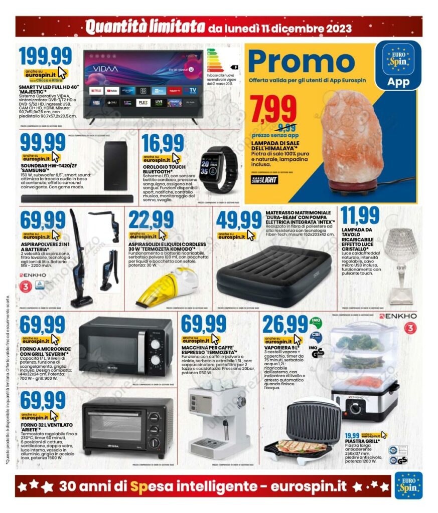 volantino Eurospin 11 dicembre 2023 pagina 19