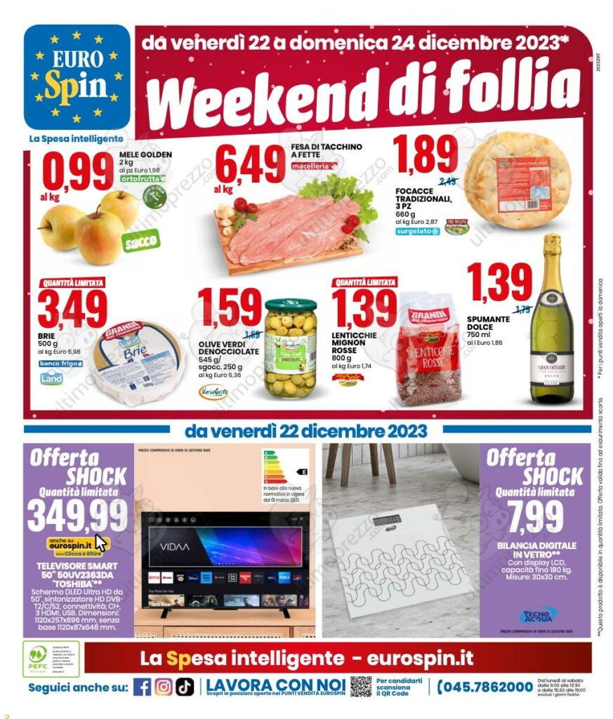 volantino Eurospin 11 dicembre 2023 pagina 24