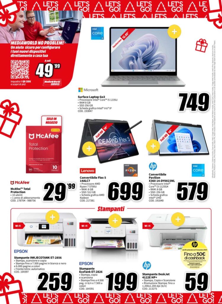 volantino MediaWorld 18 dicembre 2023 pagina 10