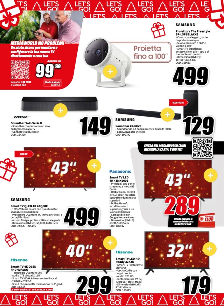 volantino MediaWorld 18 dicembre 2023 pagina 14