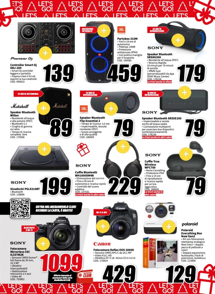 volantino MediaWorld 18 dicembre 2023 pagina 15