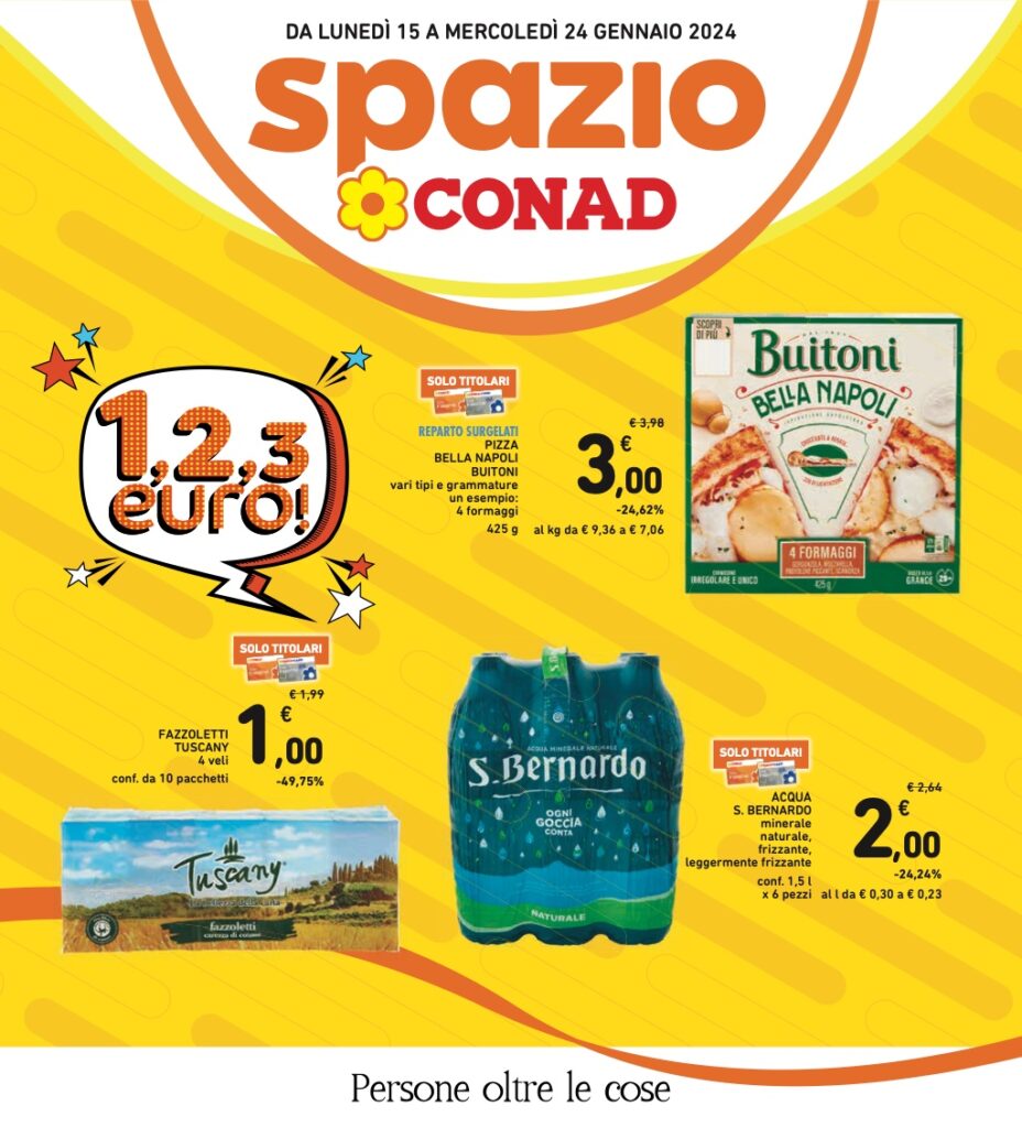 volantino Conad 15 gennaio 2024 pagina 01