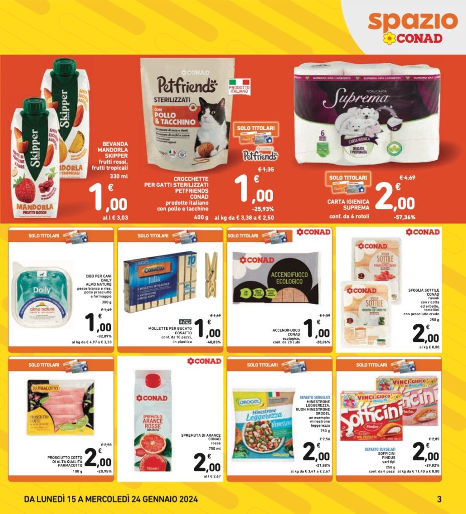volantino Conad 15 gennaio 2024 pagina 03