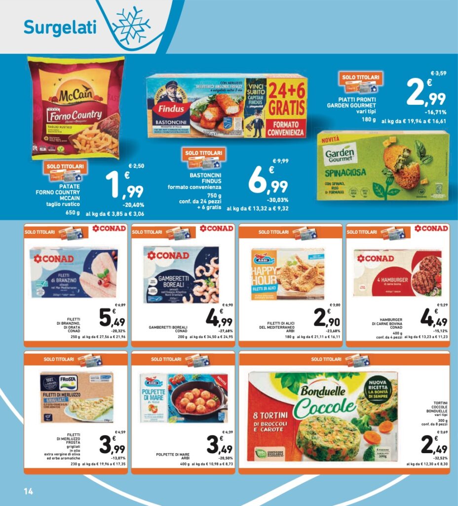 volantino Conad 15 gennaio 2024 pagina 14
