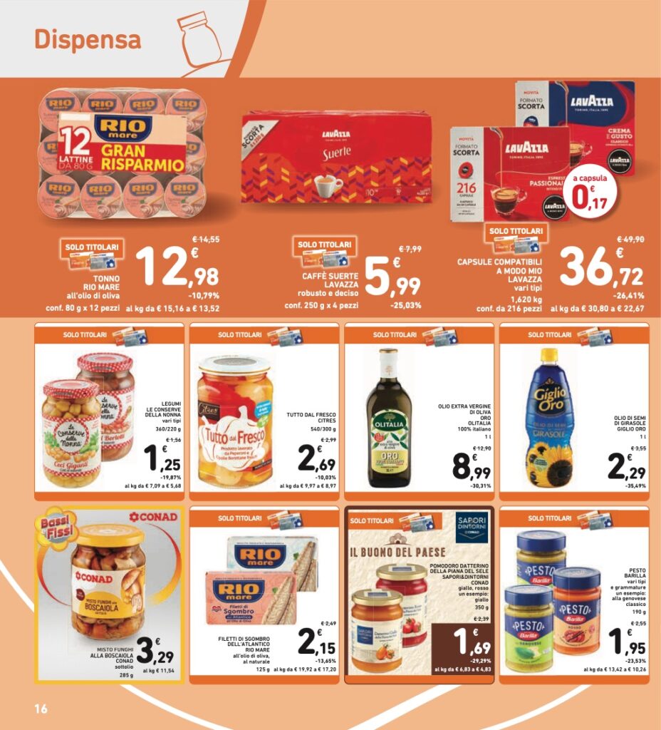 volantino Conad 15 gennaio 2024 pagina 16