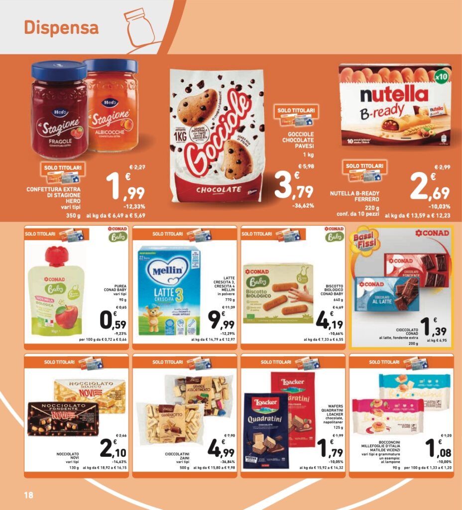 volantino Conad 15 gennaio 2024 pagina 18