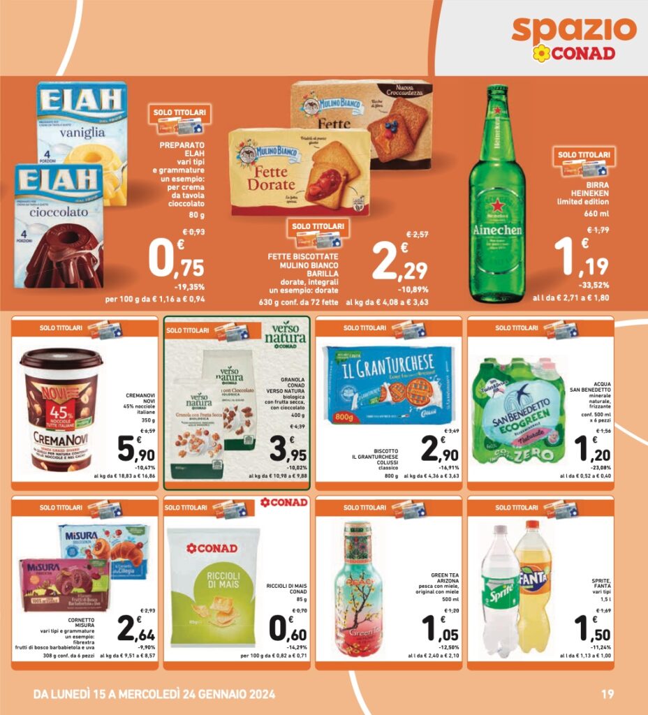 volantino Conad 15 gennaio 2024 pagina 19