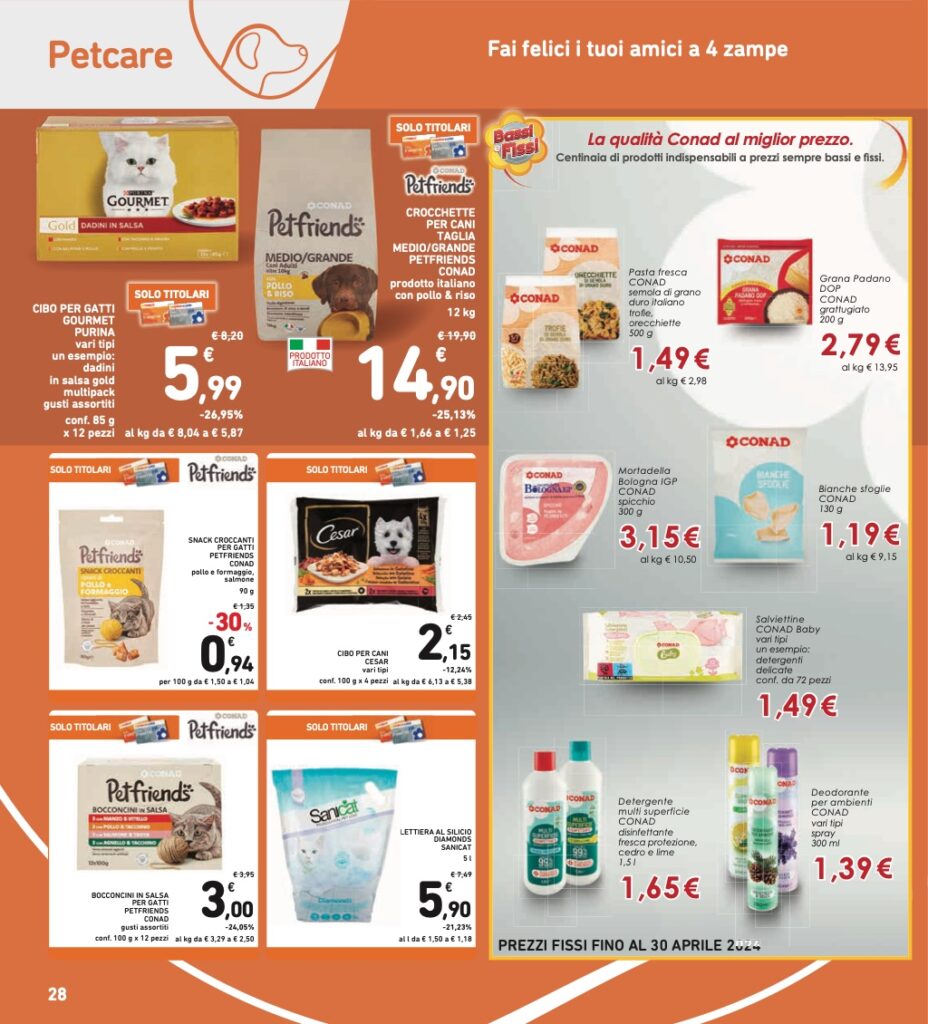 volantino Conad 15 gennaio 2024 pagina 28