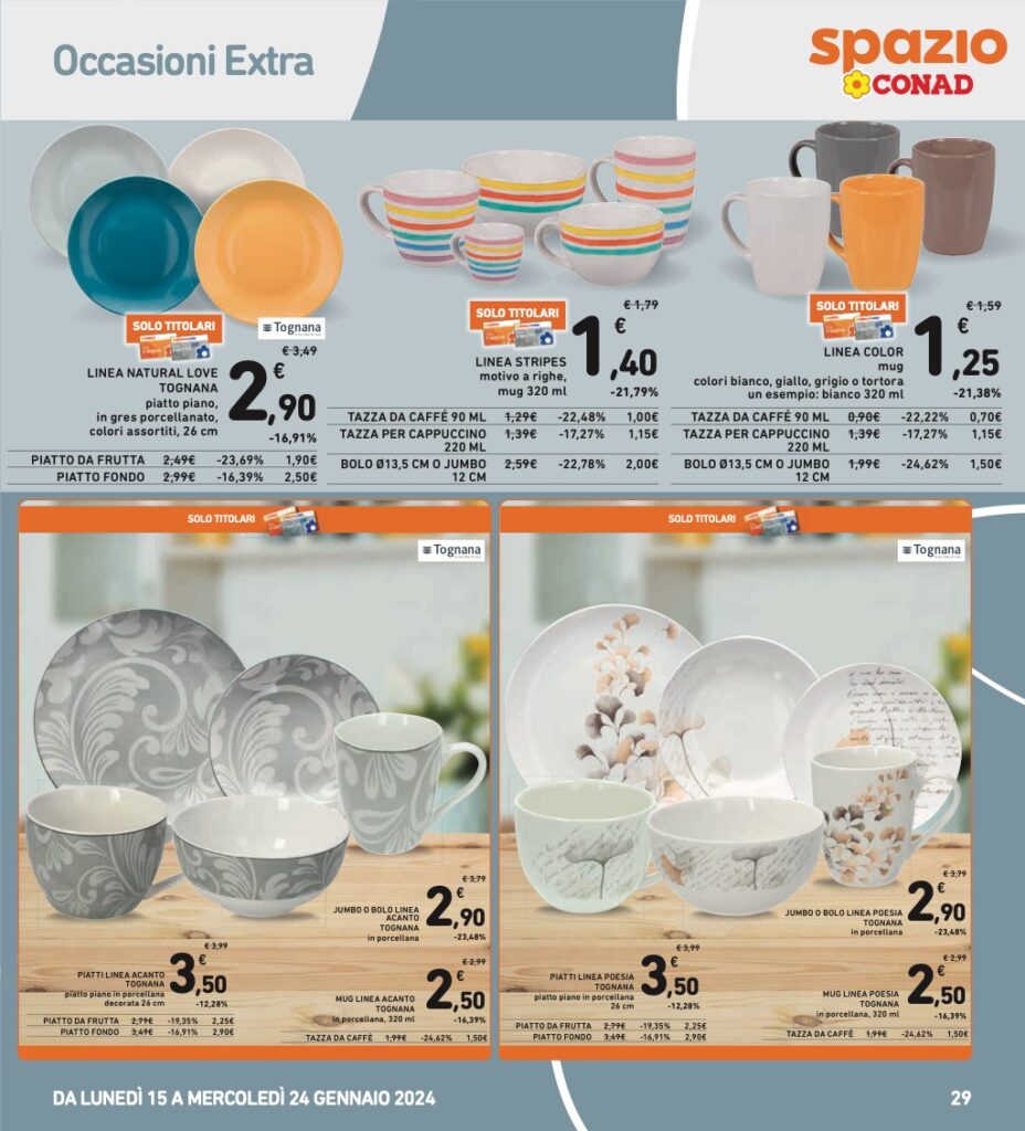 volantino Conad 15 gennaio 2024 pagina 29