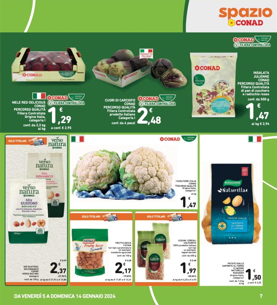 volantino Conad 5 gennaio 2024 pagina 07