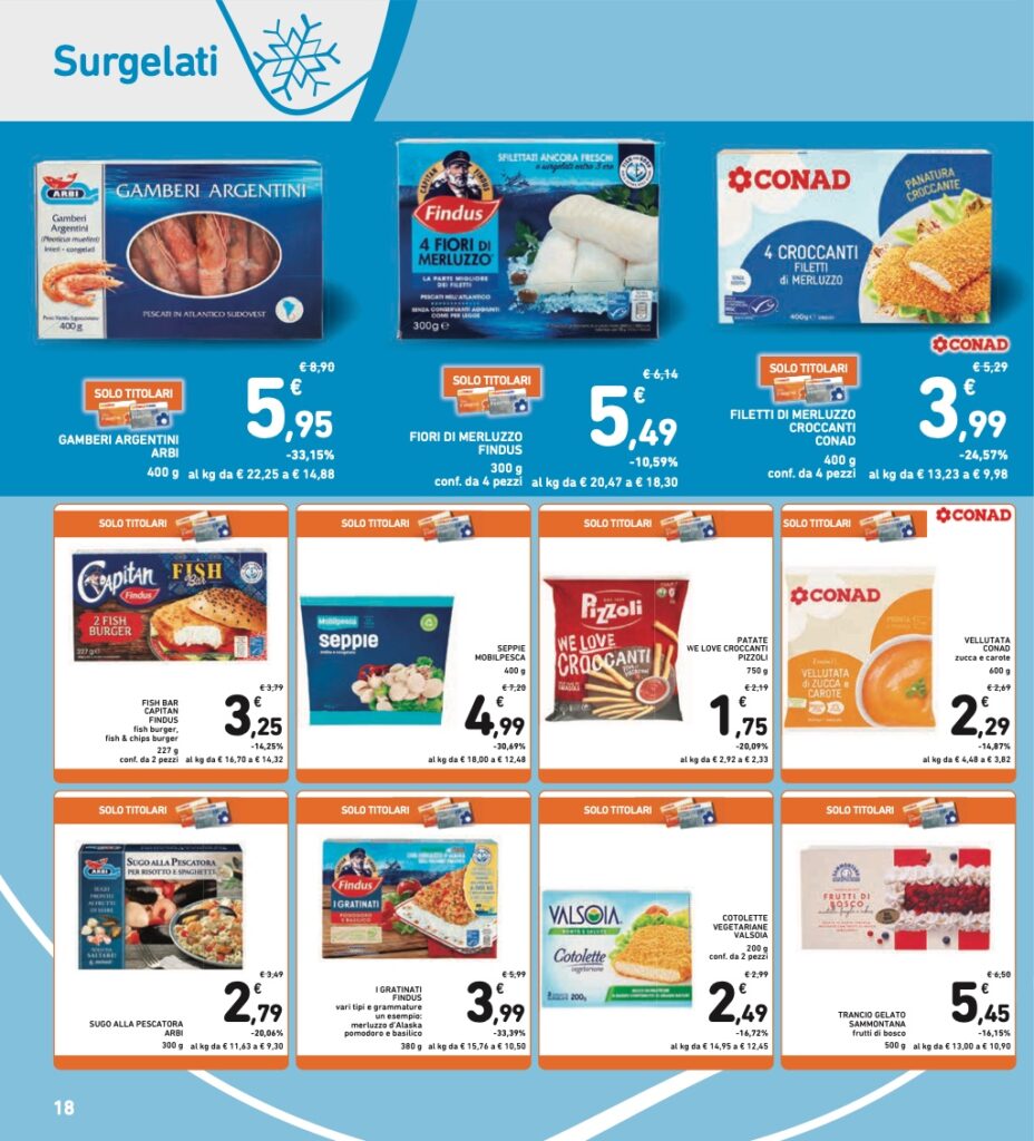 volantino Conad 5 gennaio 2024 pagina 18