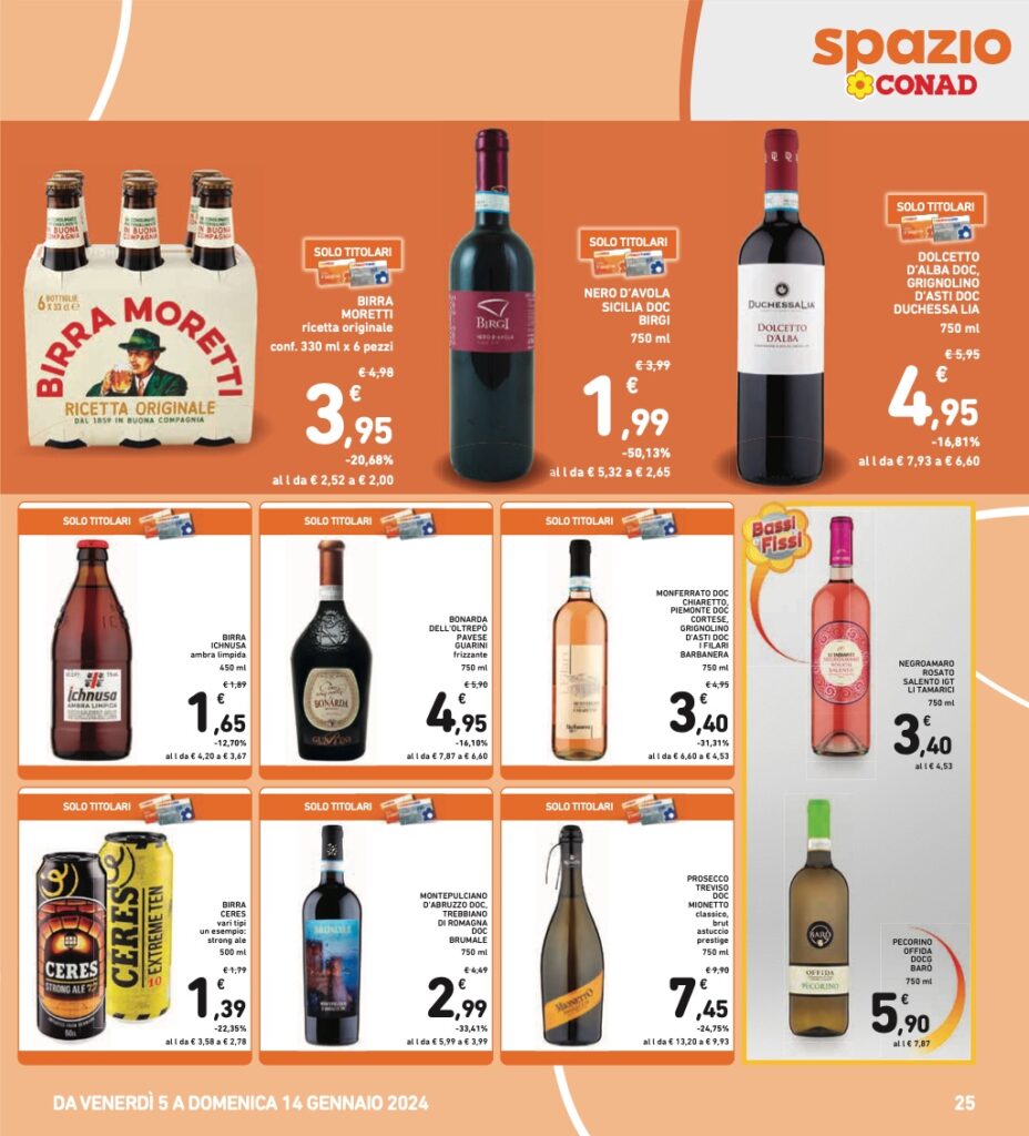 volantino Conad 5 gennaio 2024 pagina 25