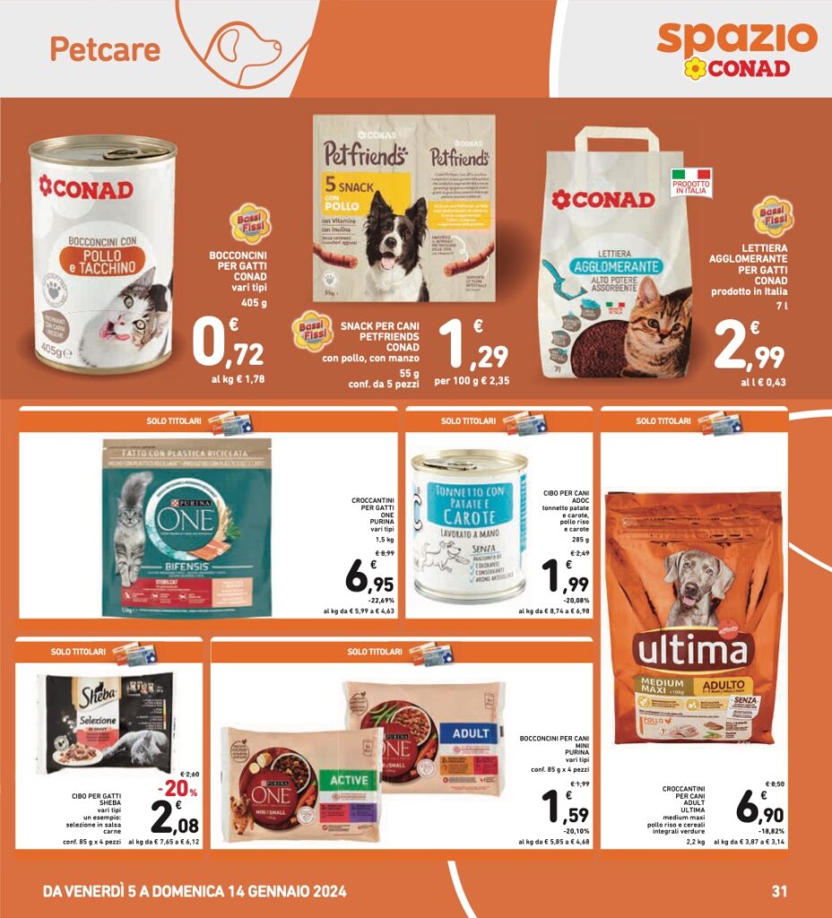 volantino Conad 5 gennaio 2024 pagina 31