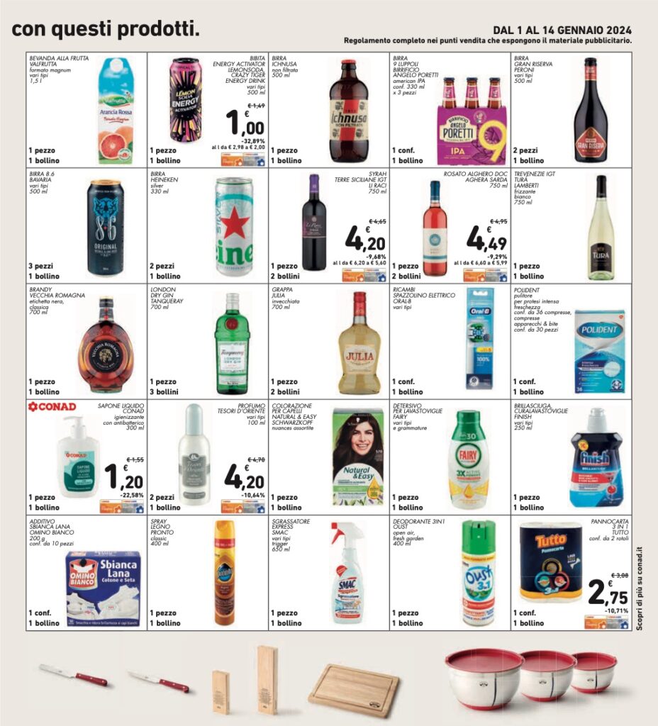 volantino Conad 5 gennaio 2024 pagina 39