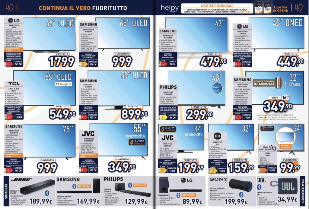 volantino Fuoritutto Unieuro 18 gennaio 2024 pagina 02