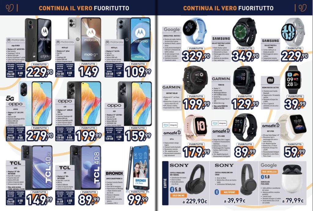 volantino Fuoritutto Unieuro 18 gennaio 2024 pagina 04