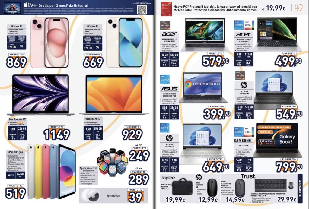 volantino Fuoritutto Unieuro 18 gennaio 2024 pagina 05