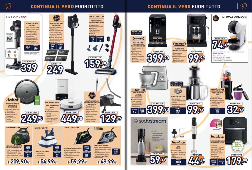 volantino Fuoritutto Unieuro 18 gennaio 2024 pagina 08