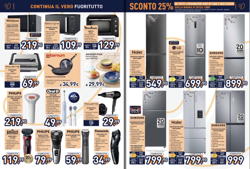 volantino Fuoritutto Unieuro 18 gennaio 2024 pagina 09