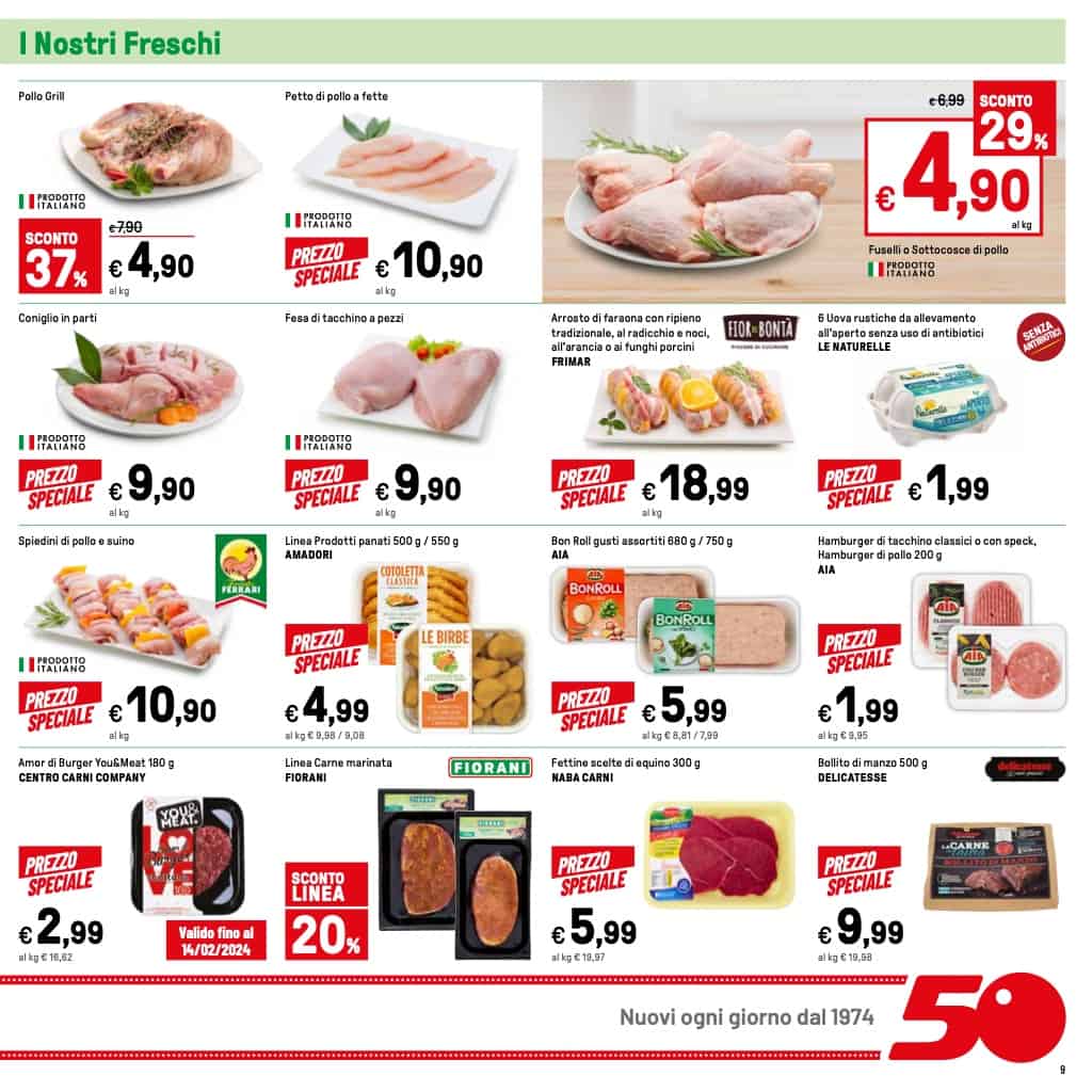 volantino Iper la grande I 1 febbraio 2024 pagina 09