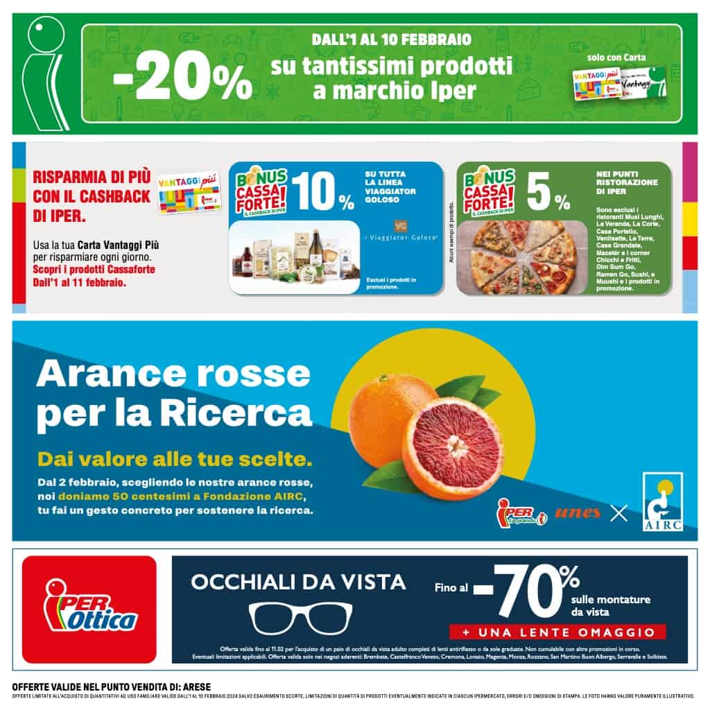 volantino Iper la grande I 1 febbraio 2024 pagina 40