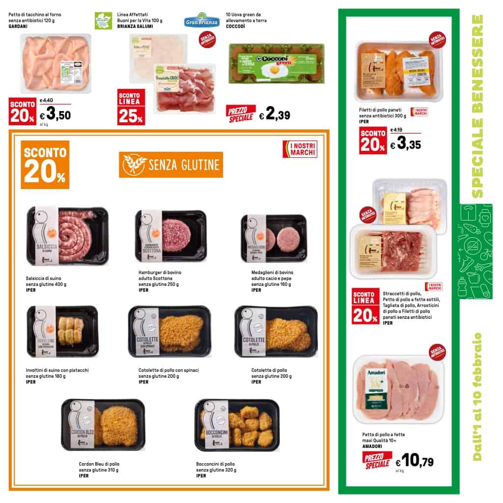 volantino Iper la grande I 1 febbraio 2024 pagina 45