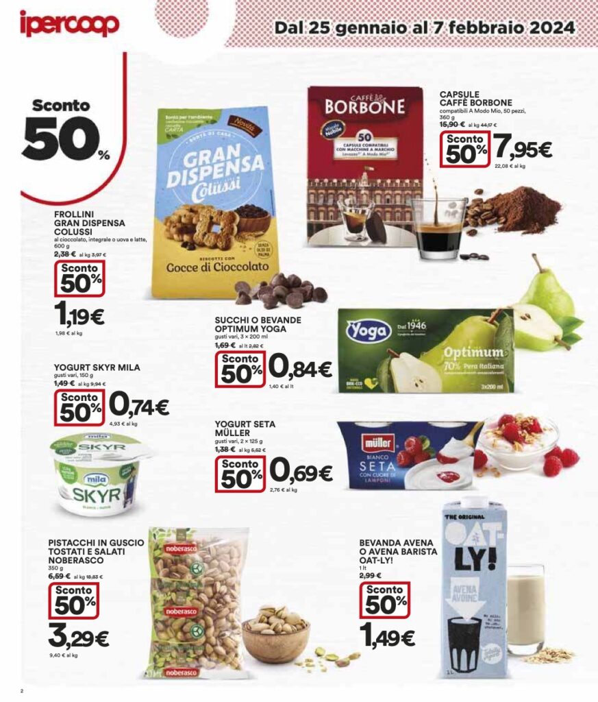 volantino Ipercoop Coop Lombardia 25 gennaio 2024 pagina 02