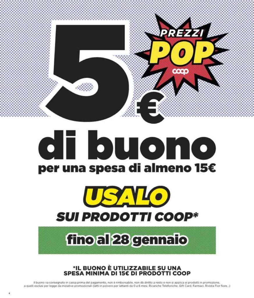 volantino Ipercoop Coop Lombardia 25 gennaio 2024 pagina 06