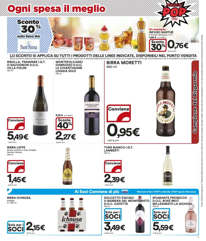 volantino Ipercoop Coop Lombardia 25 gennaio 2024 pagina 11