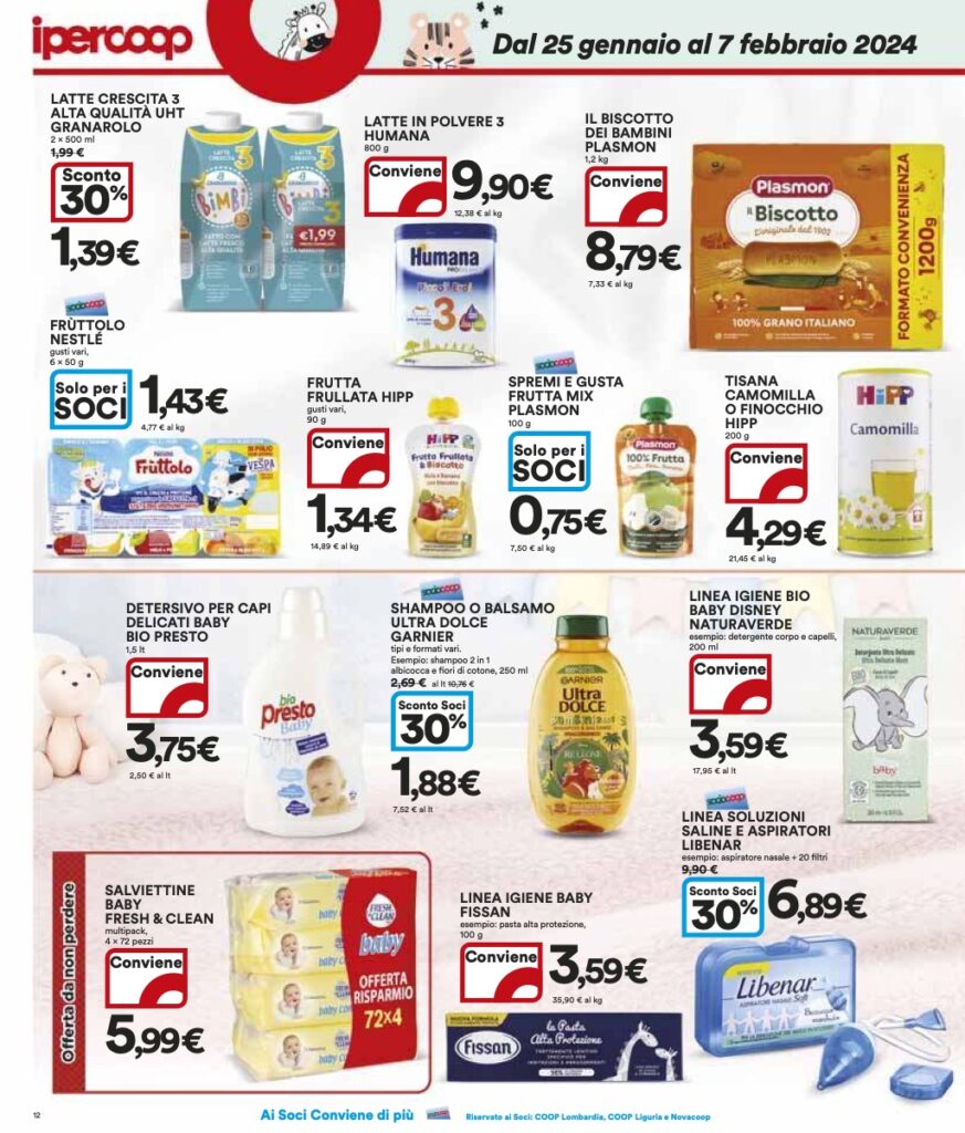 volantino Ipercoop Coop Lombardia 25 gennaio 2024 pagina 12