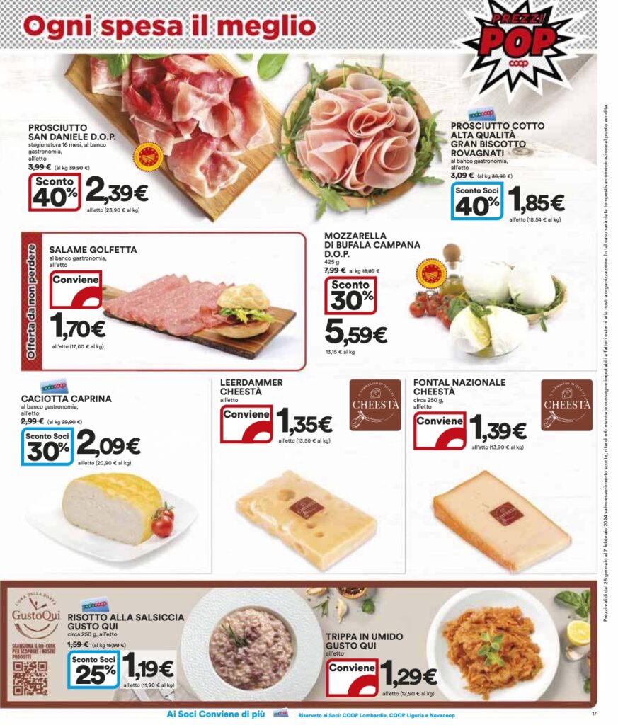 volantino Ipercoop Coop Lombardia 25 gennaio 2024 pagina 17