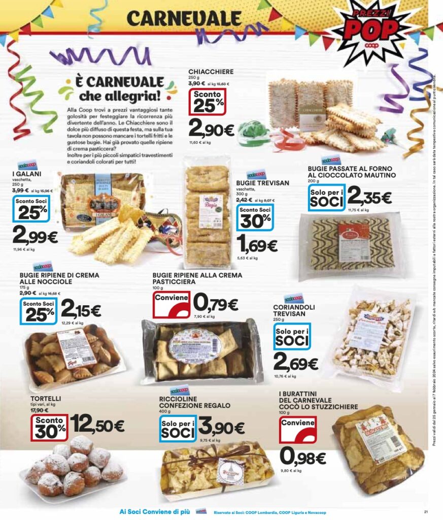 volantino Ipercoop Coop Lombardia 25 gennaio 2024 pagina 21