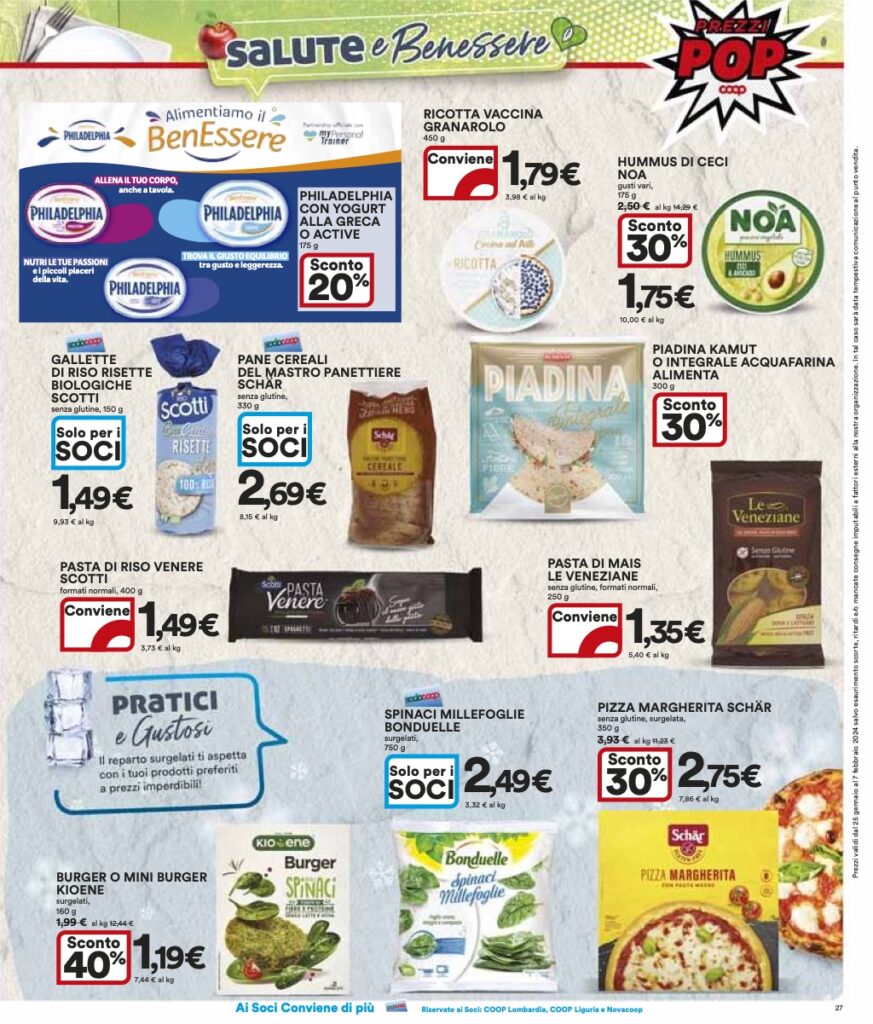 volantino Ipercoop Coop Lombardia 25 gennaio 2024 pagina 27