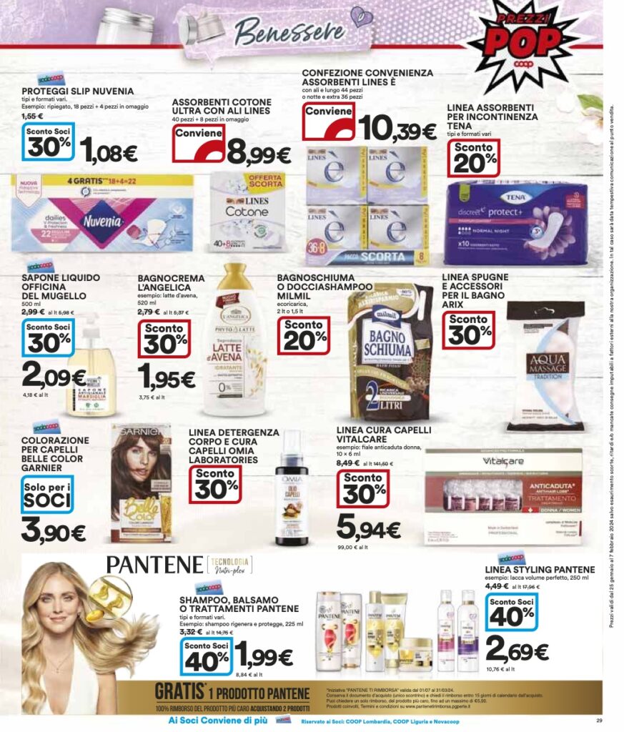 volantino Ipercoop Coop Lombardia 25 gennaio 2024 pagina 29