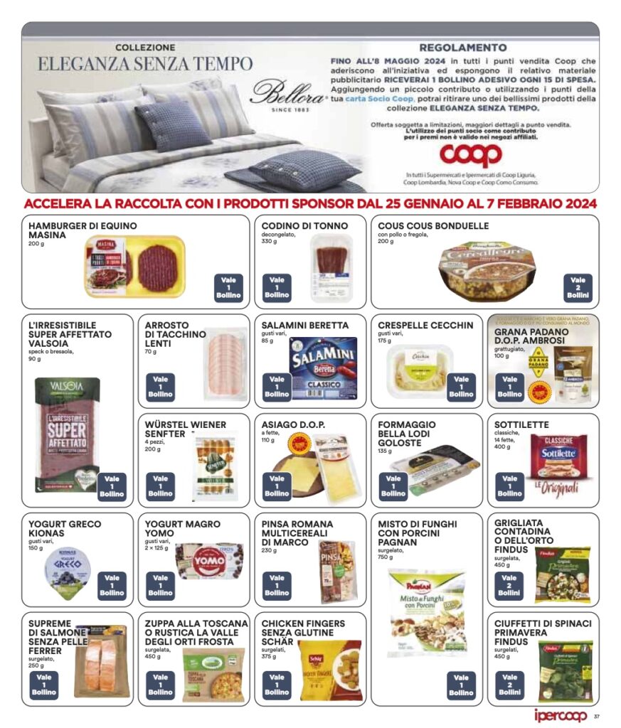 volantino Ipercoop Coop Lombardia 25 gennaio 2024 pagina 37