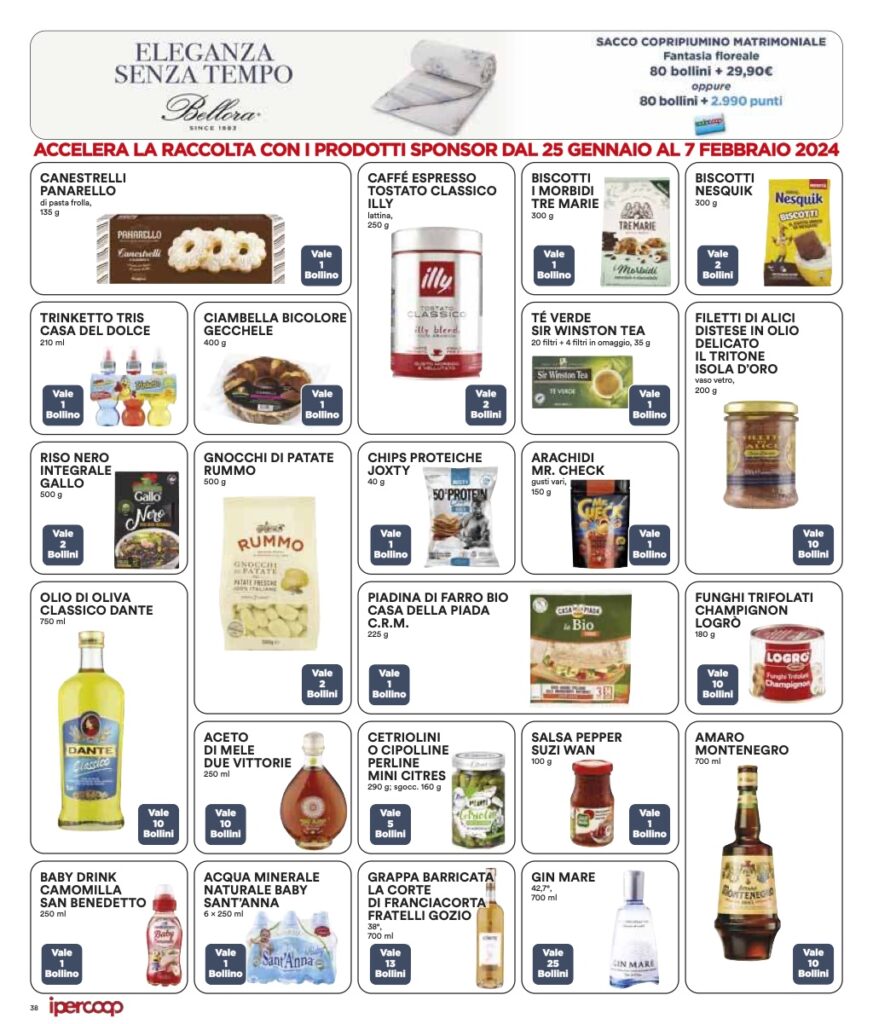 volantino Ipercoop Coop Lombardia 25 gennaio 2024 pagina 38