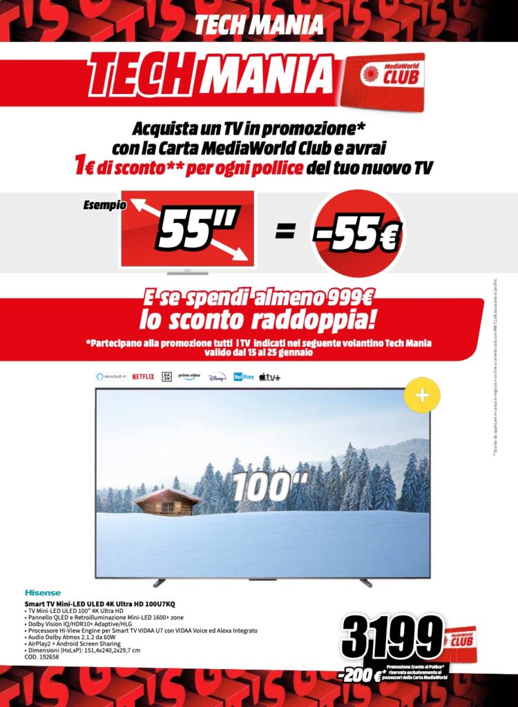 volantino MediaWorld 15 gennaio 2024 pagina 02