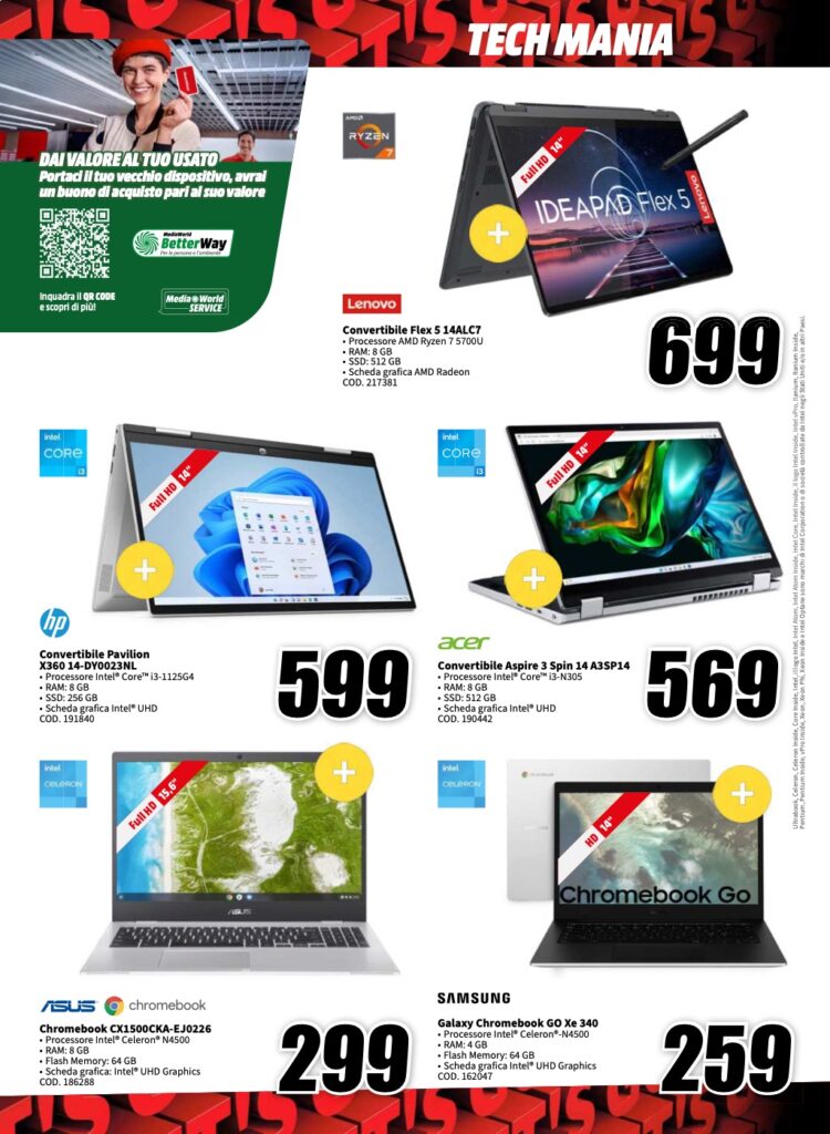 volantino MediaWorld 15 gennaio 2024 pagina 12