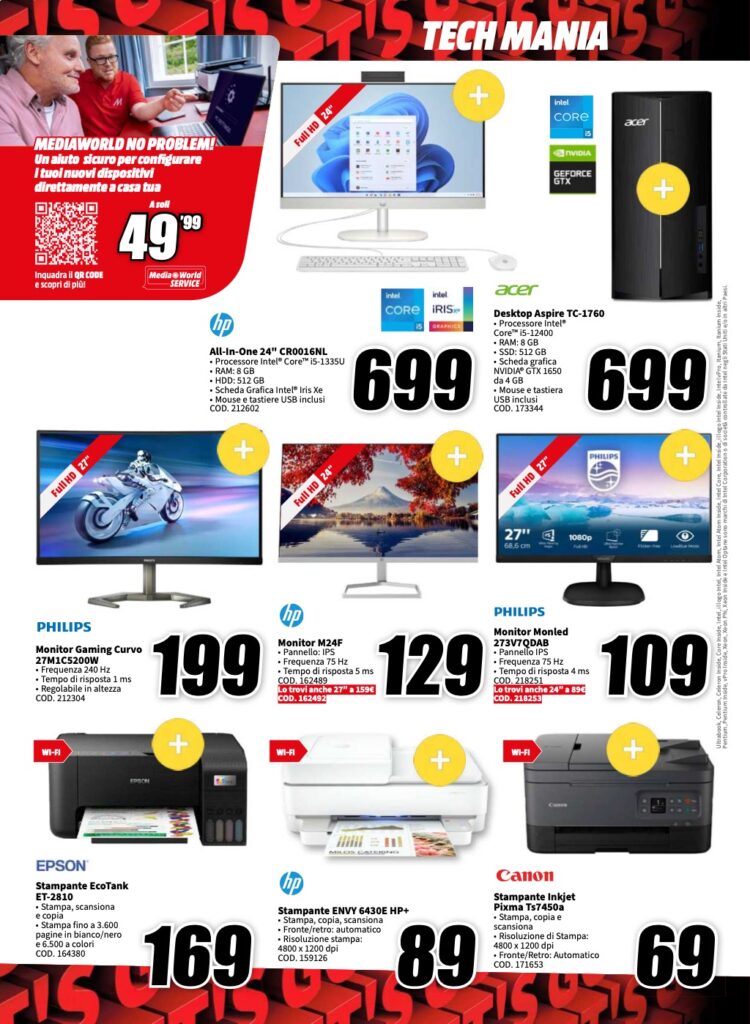 volantino MediaWorld 15 gennaio 2024 pagina 14