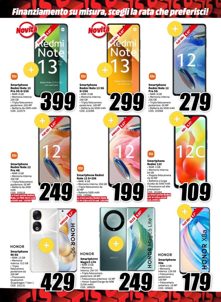 volantino MediaWorld 15 gennaio 2024 pagina 19