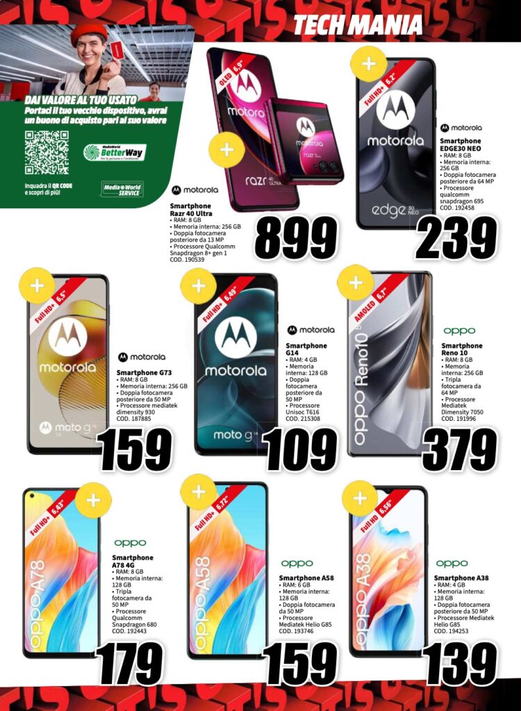 volantino MediaWorld 15 gennaio 2024 pagina 20