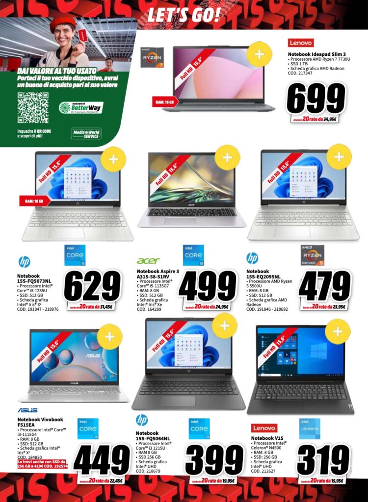 volantino MediaWorld 26 gennaio 2024 pagina 10