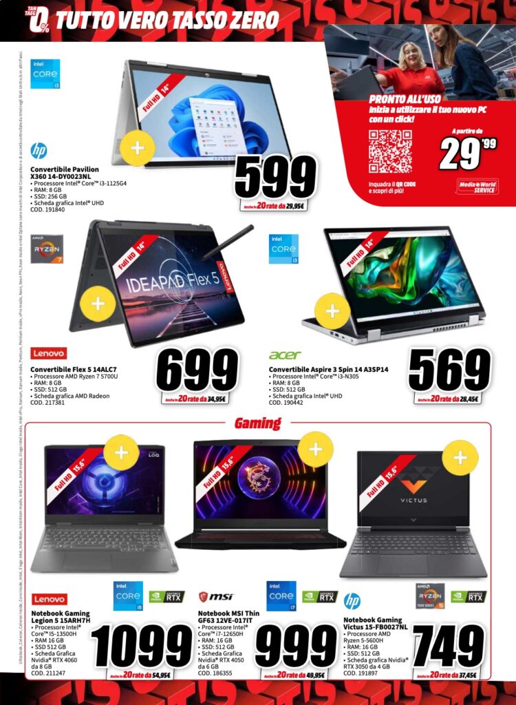 volantino MediaWorld 26 gennaio 2024 pagina 11