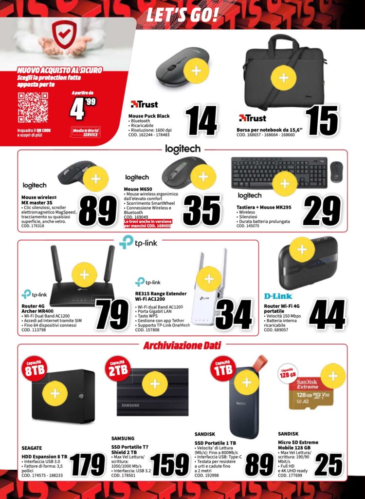 volantino MediaWorld 26 gennaio 2024 pagina 14