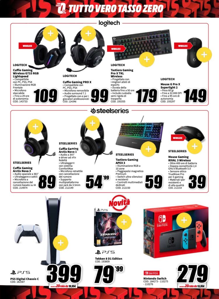 volantino MediaWorld 26 gennaio 2024 pagina 15