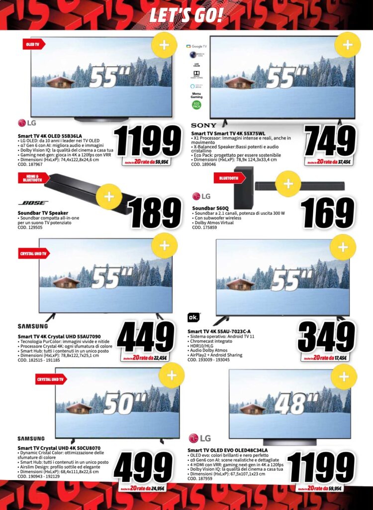 volantino MediaWorld 26 gennaio 2024 pagina 18