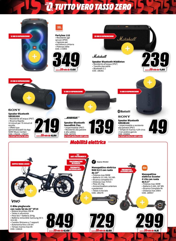 volantino MediaWorld 26 gennaio 2024 pagina 21